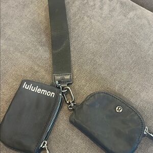 Lululemon Black Crossbody Bag Set